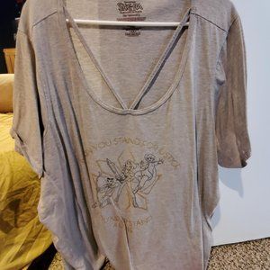 Hot Topic She-Ra Gray tee plus size 5